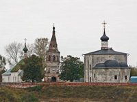 Суздаль. Кидекша. Общий вид. Суздаль. Кидекша. Общий вид.